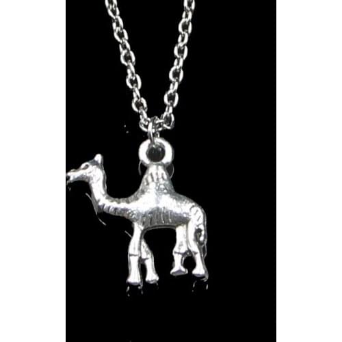 Fashion 22*20mm Camel Pendant Necklace Link Chain For Female Choker Necklace Creative Jewelry party Gift