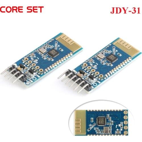 JDY-31 HC-05 HC-06 Serial Port Bluetooth-compatible Module 3.0 2.4G SPP Transparent Transmission Compatible JDY-30