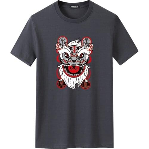 2021 New Summer Chinese Style Loose Large Size Simple Casual Stretch Round Neck Cotton Men Short-sleeved T-shirt Free Shipping