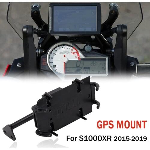 NEW 2015 2016 2017 2018 2019 Motorcycle For BMW S1000XR S 1000 XR Black GPS Navigation Frame Mobile Phone Mount Bracket s1000xr