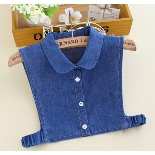 New Children Fake Collar Blouse Vintage Solid Lapel Detachable Shirt Collar Girls Baby False Collars Blouse Top Accessories