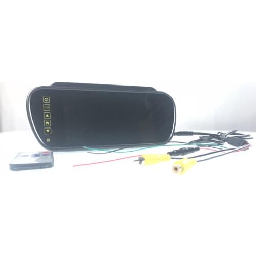 Wholesale car display 7 inch rearview mirror display car HD reversing screen