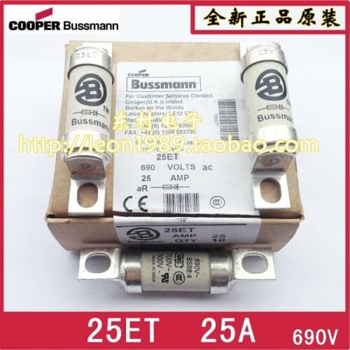 US BUSSMANN fuse BS88: 4 fuse 25ET 25A 32ET 35ET 35A 690V