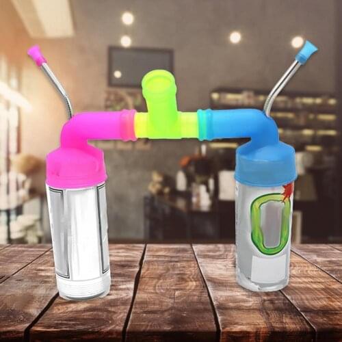 Drop shipping Three Way Pipe Portable Lightweight Professional Water Pipe Connector Three-dimensional 3 Way Hose Tube for Party