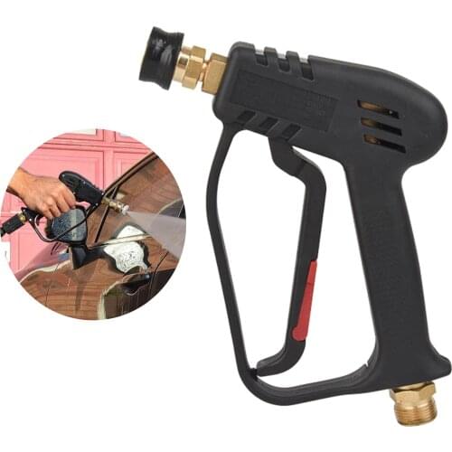 Handheld High Pressure Washer Gun Spray Nozzle Tips Fittings Quick Release