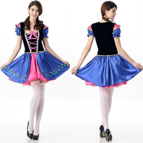 Sexy Alpine Princess Costume Halloween Party Stage Performance National Dance Costume Oktoberfest Beer Girl Costume