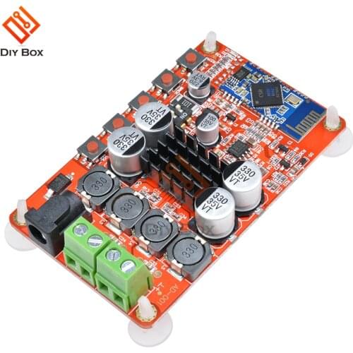 TDA7492P Bluetooth 4.0 Digital Amplifier Board module 2X50W 8-25V Audio Sound Board HIFI Stereo Bluetooth Receiver for Speaker