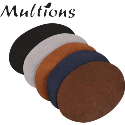 10Pcs PU Leather Patches Repair Sewing Elbow Knee Iron On Patches for Clothing DIYFabric Craft Patchwork Sewing Accessories