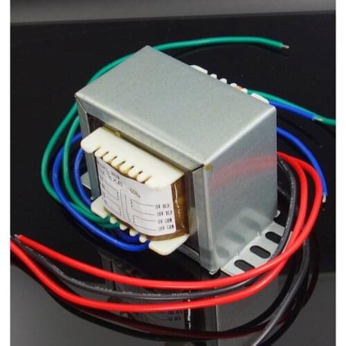 80W H18 Iron core double 18V+double 24V EI type transformer