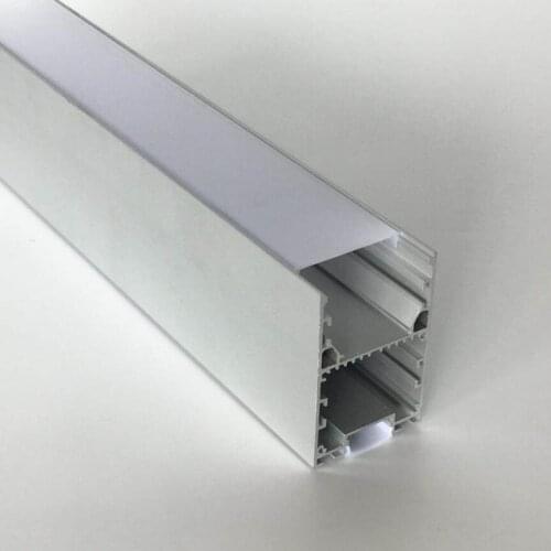 Free Shipping 1.2m/pcs 1.8m/pcs Big Size LED Extruded Aluminum Profile Housing Using For LED Strip Light PC Diffuse