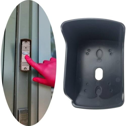 Wireless Doorbell Button Waterproof Cover Card Reader Protective Cover Wireless Doorbell Button Rainproof Cover