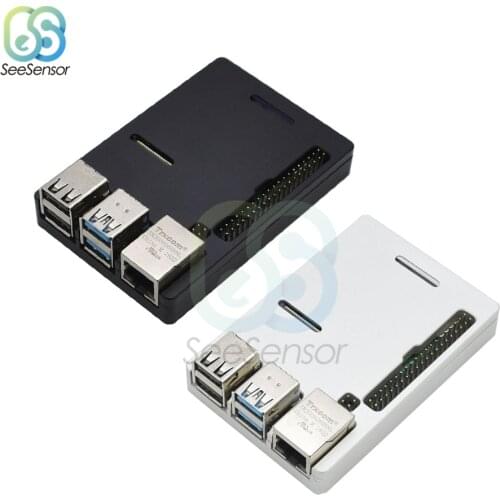 Raspberry Pi 4B Case CNC Aluminum Case Ultra-Thin Metal Box for Raspberry Pi 4 Model B