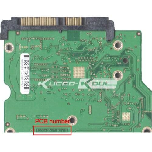 Hard drive parts PCB logic board printed circuit board 100546517 for Seagate 3.5 SATA hdd data recovery hard drive repair