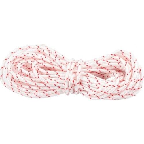 Strimmer Chainsaw Lawnmower Engine10mX3mm Pull Starter Cord Fiber Rope Set With 3pc Recoil Starter Handle