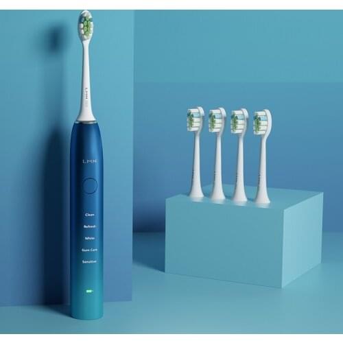 LMN L1 Electric Toothbrush Powerful Ultrasonic Sonic Electric USB Rechargeable Adult Whitening Medical Technology Brushing