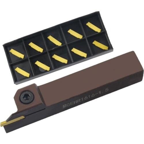 MGEHR1616-1.5/2/2.5/3/4 holder MGEHR/L grooving Spring steel material MGMN150/200/250/300/400 CNC Lathe Insert for Turning Tool