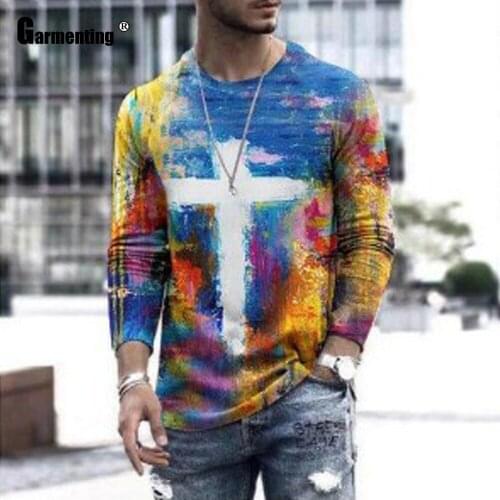 Plus SIze 6XL Mens Fashion Arrow Print sweatshirt Sexy Masculinas 2021 New Summer Casual Pullovers Tops Clothing Masculinas 5XL