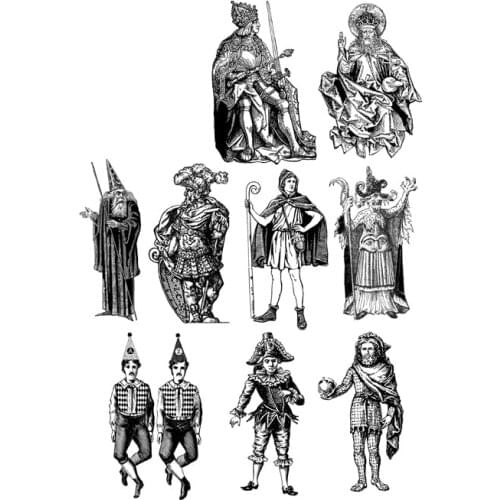 Men Transparent Clear Silicone Stamp/Seal for DIY scrapbook/photo album Decorative clear stamp sheets ST0857