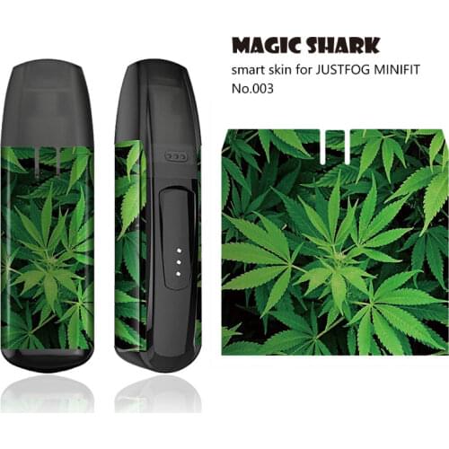 2020 New Stereo 3M Leaf Skull Tiger Umbrella Vendetta Sticker Film Tape Cover Case for JUSTFOG MINIFIT