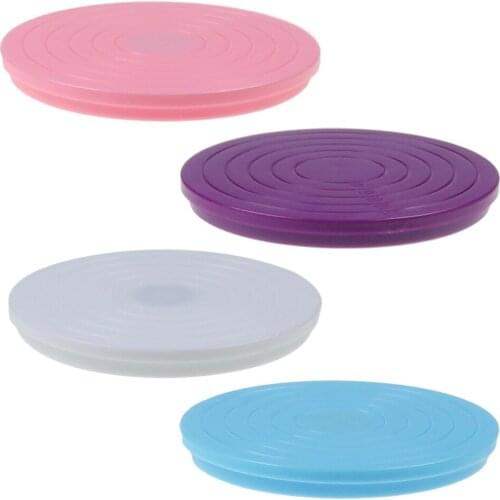 Sugarcraft Mini Plastic Turntable Rotating Table Mold Decorating Conversion Tables Pastry Moulds Baking Cake Decoration Tools