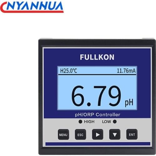 Online Industrial pH Meter Ph Controller Conductivity Detector Sensor Electrode Probe ORP Acidity Meter