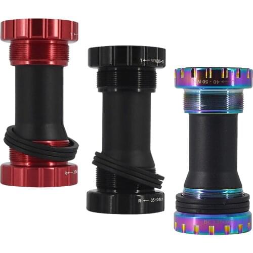 Deluxe Lightweight Bike Bottom Bracket MTB BB01 High Strength 24mm Threaded Bottom Brackets Repair Parts