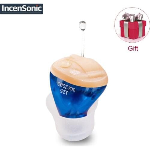 Hearing Aids Audifonos J25 Ear Care Mini Size Ear Sound Amplifier Portable Audiphones Mini Hearing Aid Low Noise Hearing Device