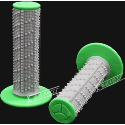 Universal 7/8'' 22mm 3D rubber Motorcycle grips Motorbike handlebar 7 Colors for Honda Yamaha CQR250 MX6 M4 Cross-country