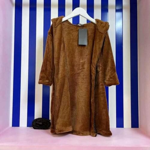 Explosive styles of childrens clothing for fall/winter 2021 men and women with hooded bathrobes for babies and home wear, soft