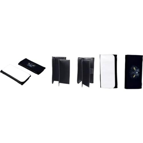 10pcs/lot Custom Printing Men Type Personalized Lady Purse Sublimation Blanks Popular PVC Long Wallet