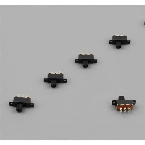 10pcs toggle switch without fixed 6 feet vertical SS-22F25(2P2T) switch