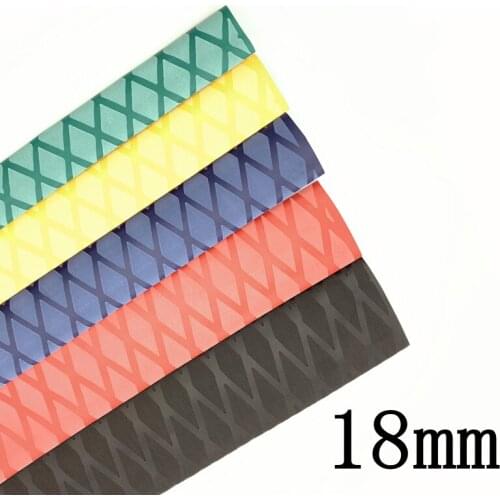 18mm Anti Slip Heat Shrink Tube for Fishing Rod Bicycle Wrap Electrical Insulation Soft Waterproof Handle Racket Grip Sleeve