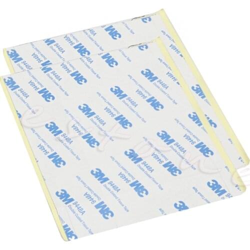 48Pcs Double-sided Thermal Adhesive Tape for Heatsink 25mm X 25mm