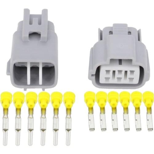 6 Pin 6189-0323 6188-0175 6 way gray Accelerator pedal automotive connector for Toyota with terminal DJ70613Y-2.2-11/21 6P