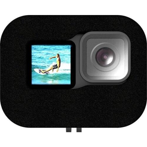 For GoPro Hero 9 Windshield Wind Foam Cover Sponge Noise Reduction Windproof Case for GoPro Hero 9 Motion Camera Accessories