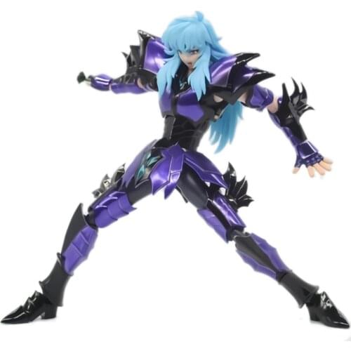 JModel Saint Seiya Hades Specters Pisces Aphrodite EX Gold Saint Aphrodite Action Figure Metal Armor Model Toys Gifts