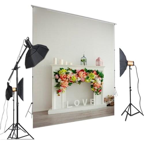 HUAYI Photography Backdrops Flower Backdrop Baby Newborn Photography Props Costume XT-7284