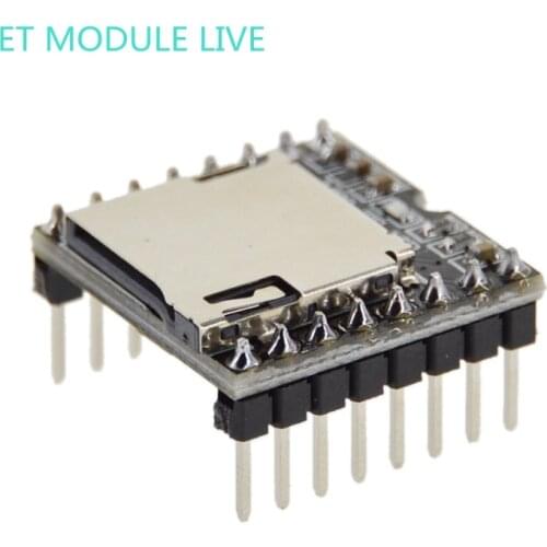 MH-ET LIVE MINI MP3 Player Module TF Card U Disk Mini MP3 Player Audio Voice Module Board For Arduino DF Play Wholesale