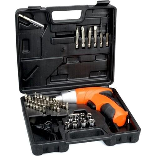45 IN 1 Power Screwdrive Set Car Emergency Tool Box Portable Repair Tool Kit with Flashlight Multifunction MAZI888