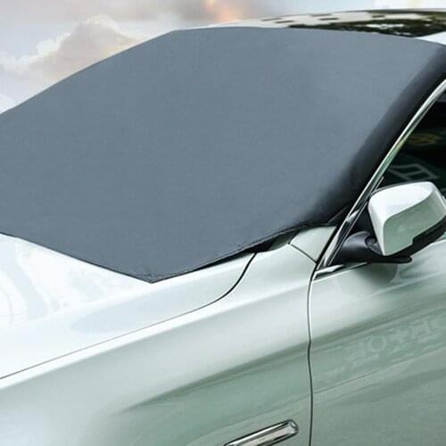 New Automobile Magnetic Sunshade Cover Car Windshield Snow Sun Shade Waterproof Protector Cover Car Front Windscreen Cover