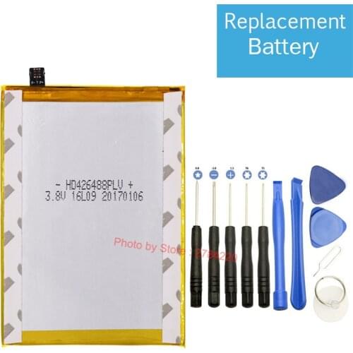 New 4000mAh Replacement Battery For Umi Touch Bateria Batterie Cell Mobile Phone Batteries + Tool