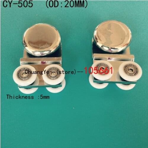 Show bath pulley CY-505 Hanging round/zinc alloy Zinc alloy wheels