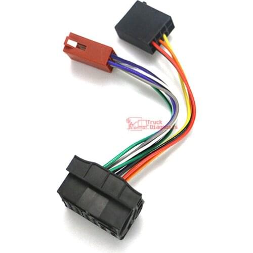 12-127 ISO Radio Adapter for RENAULT (select models all Models with Quadlock)Wiring Harness Connector Lead Loom Cable Plug