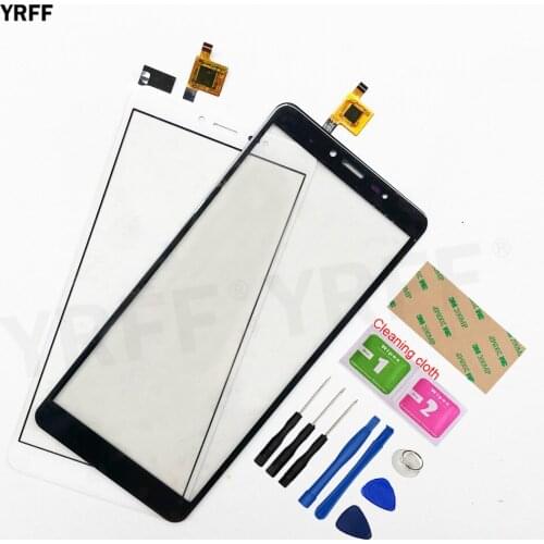 For Tele2 Life Max Front Glass Touch Screen Digitizer Sensor Glass Panel Assembly Parts