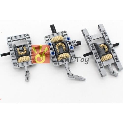 MOC Technic Framed Differential Gear Set Building Block Chassis Parts for Cars Compatible Legoeds Technic Parts