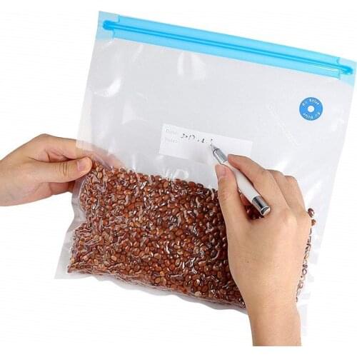 Vacuum Sealed Bag Reusable Food Vacuum Sealed Bag With 2 Sealing Clip For Long-Time Food Storage Vacuum Sealed Bags Dropshipping
