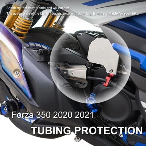 NEW Motorcycle Forza 350 2021 2020 Tubing Protection Cover Coil Cup Cover Disc Cable Cover For Honda Forza 350