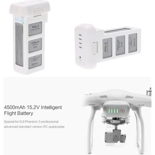 15.2V 4500mAh Standard Intelligent LiPo Battery High Capacity Drone Battery For DJI Phantom 3 Standard Professional Advanced