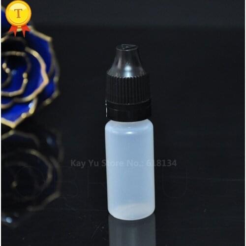 15000pcs plastic dropper bottle 10ml liquid bottle with childproof and tamper evident top