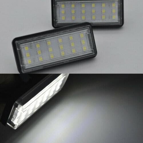 2PCS Led License Number Plate Light For TOYOTA MARK LAND CRUISER LEXUS GX470 LX470